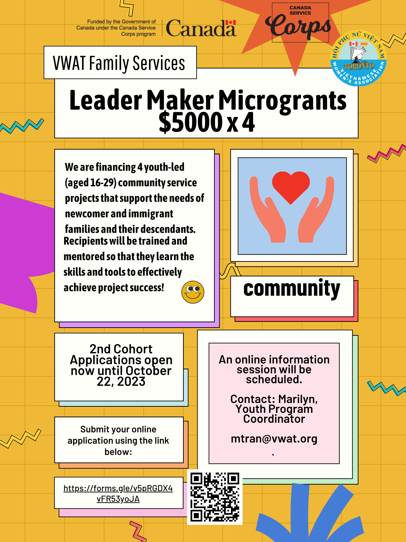 Leader Maker Microgrant – Cohort 2 Open!
